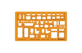 ISOMARS SANITARY TEMPLATE  ART # 1862